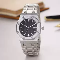 23 New Models of European Men's Business Casual Stainless Steel Six-Hand Calendar Men's Ap Quartz Watches Hot-Selling Watches