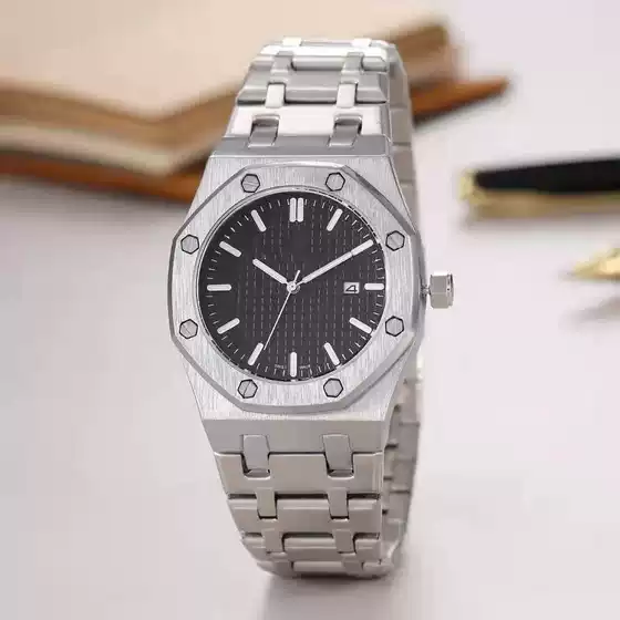23 New Models of European Men's Business Casual Stainless Steel Six-Hand Calendar Men's Ap Quartz Watches Hot-Selling Watches