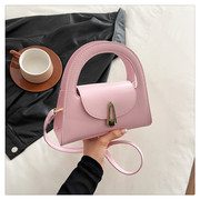 2025 New Solid Color Niche Stylish High-End Handbag for Women, Simple and Fashionable Versatile Shoulder Crossbody Bag