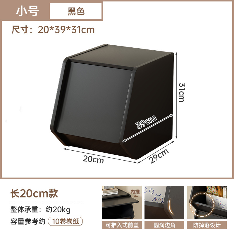 收纳柜储物柜边柜矮柜家用客厅置物柜组合柜小型床头柜大容量书柜