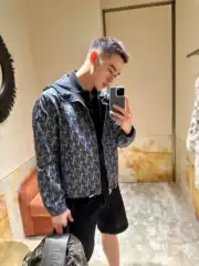 Correct 25FW Autumn New FF Fashion Men's Reversible Hooded Jacket, Vintage Logo Light Luxury Style Coat