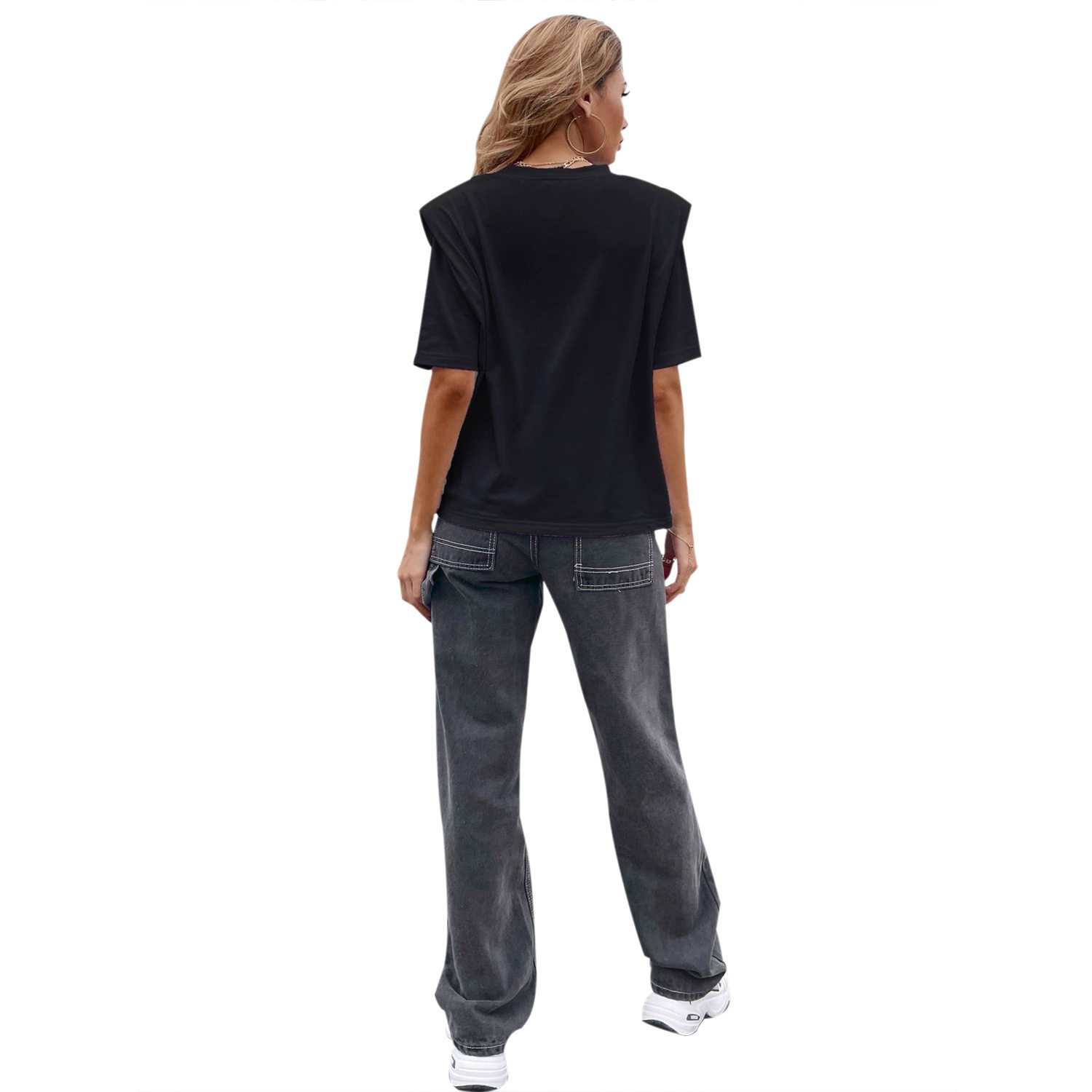 Casual Short Sleeve Printed T Shirt Trendy Comfortable Versatile Womens Fashion for Everyday Wear Wholesale