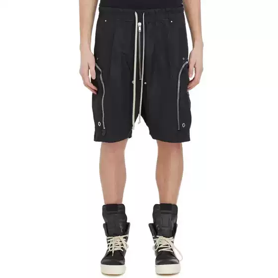 Subhuman Men's Style | 25 New Design Dark Style Multi-Zipper Workwear Cargo Casual Shorts