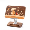 Totoro Reading Stand/Cute Healing Desktop Reading Book Internet Celebrity Handy Gadget Wooden Creative Decorative Ornament Gift