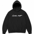 E564 supreme future hooded sweatshirt black