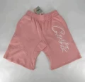 Pink with white trim