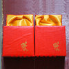 Red Square Paper Box Packaging Box for Jade Flower Bracelet, Rose Flower Bracelet Paper Box, Simple Bracelet Gift Box