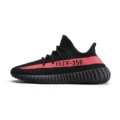 350 black and red strips with words