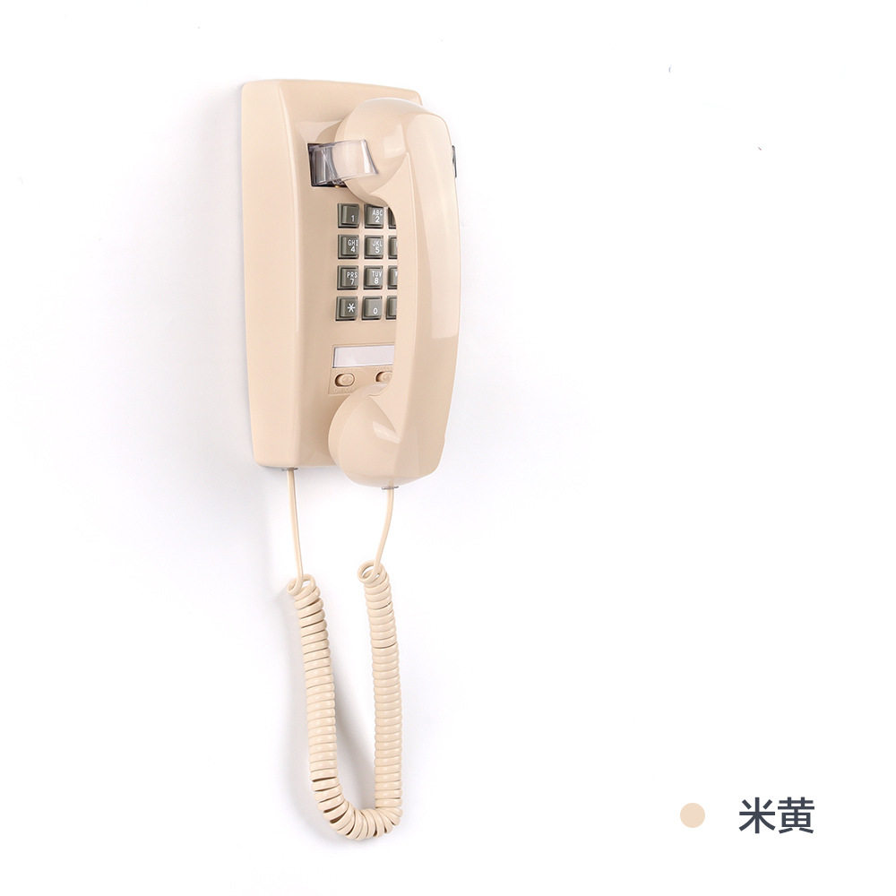 有线壁挂電話插卡电话机酒店家用固定座机仿古电话可视通话老式