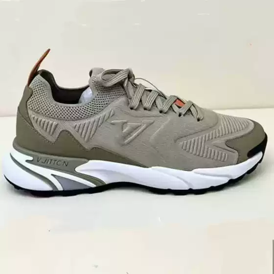 Guangzhou High-End L Dali Tatic Knit New Foreign Trade Men's Shoes, Non-Slip, Fly-Knit, Breathable Mesh Sports Shoes, Sizes 38-48