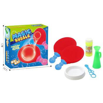 Children's Bubble Blowing Toys, Hand-Held Bubble Ping Pong Balls, Bubble Summer Market Stall Goods Wholesale Bubble Blowing Set