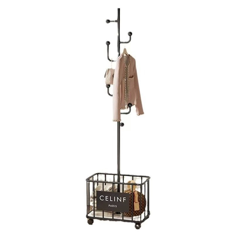 New Multi-Purpose Clothes Hanger Floor-Standing Bedroom Coat Rack Home Floor-Standing Accessible Luxury Living Room Storage Clothes Drying Bag