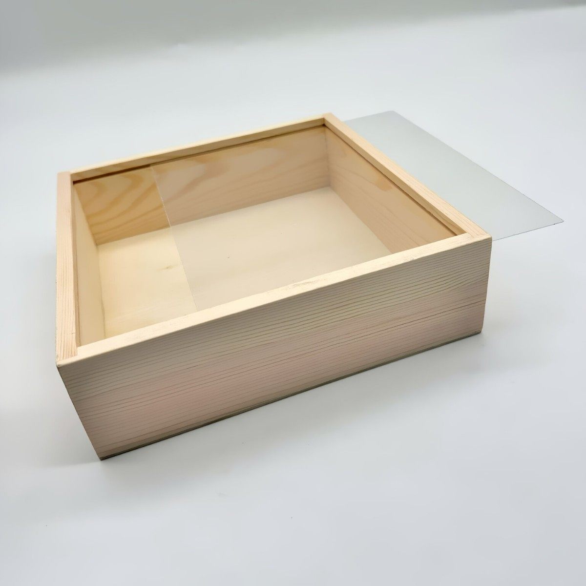 hollow acrylic specimen stereo photo frame decoration table diy new creative hand mounted display pine gift box