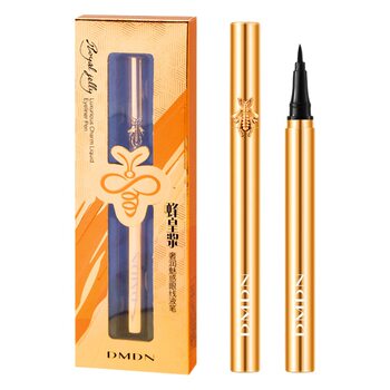 DMDN Royal Jelly Luxury Enchantment Eyeliner Pen Makeup Anti-sweat Non-blooming Liquid Eyeliner Black Beginner