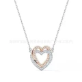 Rotating love necklace