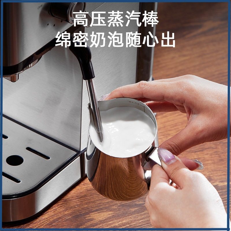 Cross-Border Foreign Trade Coffee Machine Household Small Fully Semi-Automatic High-Pressure Extraction Espresso Steam Coffee Machine