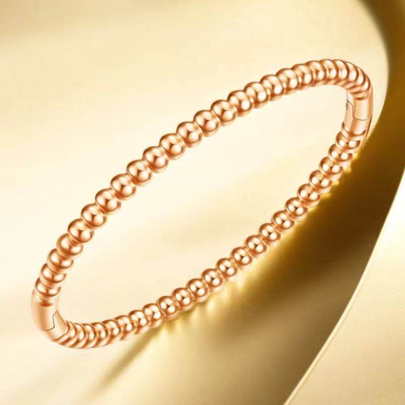 钛钢手镯女生高级感小众满天星不掉色镶钻精致排钻ins风满钻手环