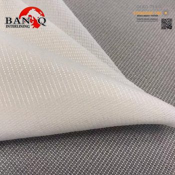 Supply all kinds of warp knitted fabric warp knitted lining and other garment accessories have spunbond lining cloth source lining cloth factory