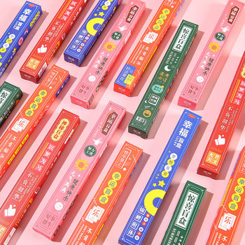 Creative Surprise Inspirational Blind Box Pen Student Learning Stationery Small Prizes Cute Girl Heart Gel Pen Blind Box Gift