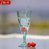 Plastic Champagne Glass Goblet Party Wine Glass Stackable Detachable Cocktail Glass Colorful Red Wine Glass Set