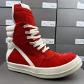 Big red suede