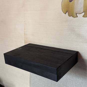 Finishing telescopic hidden storage box wooden hanging storage box stationery living room bedroom storage box solid wood storage box