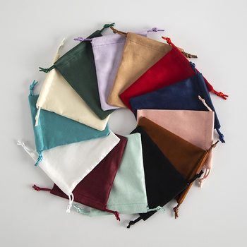 Jewelry bag girdle flannel bag bag flannel bag happy candy play bag small cloth bag wholesale