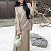 Watching ▏ Knitted Sweater Cape Sweater Shawl Jacket Women's 2025 Early Autumn Top National Day Travel Wear
