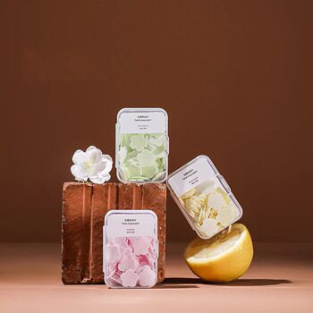 Travel portable soap paper disposable soap tablets hand washing tablets with compressed soap tablets
