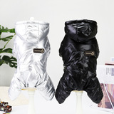 Трансграничная одежда для домашних животных Amazon Aliexpress осень и зима плюс бархатное теплое милое домашнее четвероногое хлопчатобумажное пальто одежда для собак