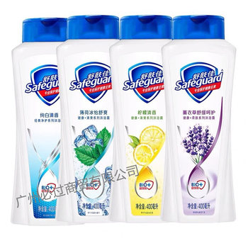 [Official Free Shipping] Shufu Shower Gel 200ml Pure White Fragrance 400ml Lemon Fresh 720m Aloe Vera Moisturizing