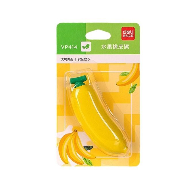 Deli Big Mac Fruit Eraser Large Carrot Watermelon Banana Clean Rubber Student Rubber VP414