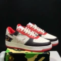 Red white black