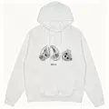White and gray bear