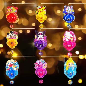 Children's Princess Kindergarten Handmade Activities DIY Material Bag Satchel Projection Ultraman Lantern Lantern Lantern