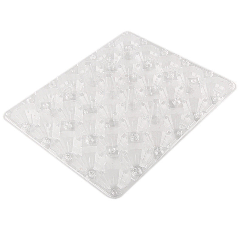 Disposable plastic transparent egg tray factory direct supply small batch wholesale thickened pressure-resistant egg tray transparent egg box