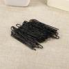 Wholesale studio black ball head hair fixing U-shaped clip pin hair fork adult hair clip bold U-shaped clip