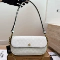 Brook chain bag with white flowers