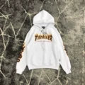 Tw07# fleece-lined white