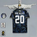 Argentina away jersey, number 20 with captain's armband