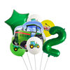 Car Birthday Party Digital Aluminum Film Balloon Transportation Tractor Agricultural Machine Styling Decorative Supplies
