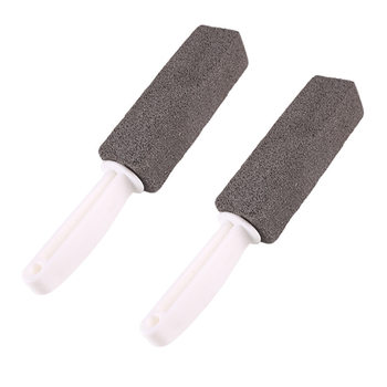 Manufacturer Produces and Wholesales Amazon Pumice Stone Cleaning Brush Bathroom Toilet Tile Cleaning Handle Cleaning Stick Pumice Stone Brush