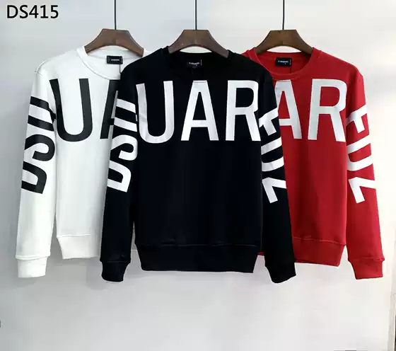 Dsq Lian D2 Aliexpress Amazon Cross-Border Export Online Specializes in Men's Sweatshirts Dsquared2