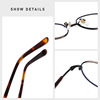 Ultra-Light Alloy Myopia Glasses Frame for Men, Retro Wide-Brimmed Small Round Frame, Xiaohongshu Plain-Faced Women's Anti-Blue Light 00236