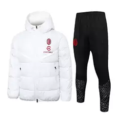 AC Inter Milan Juventus Naples winter cotton-padded jacket football training suit sports equipment warm cotton-padded jacket with hat