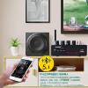 300W Bluetooth stereo amplifier 2.1 channels, digital amplifier receiver, subwoofer with remote control