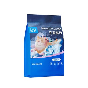 Osa Pure Tofu Cat Litter Deodorizing Non-Sticky Low Dust Odor Control Pure Tofu Cat Litter 5kg Pack