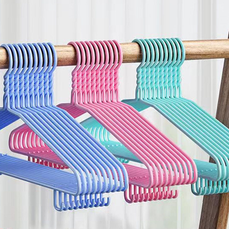 Welfare Product Clothes Hanger for Home Use, Adult Thickened and Reinforced Clothes Rack, Non-Marking and Non-Slip Clothes Hanger, Student Dormitory Clothes Hanger