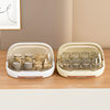 Baby Bottle Storage Box Large Baby Cup Storage Box Draining Dust-proof Drying Rack Tea Cup Storage Box