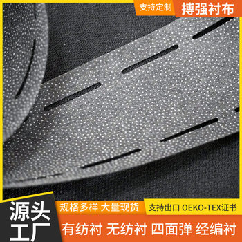 Longxing Manufacturer Direct Sales Lining Polyester Impregnated Non-Woven Lining Strips Light and Thin Paper Lining Strips Waist Adhesive Lining Batch